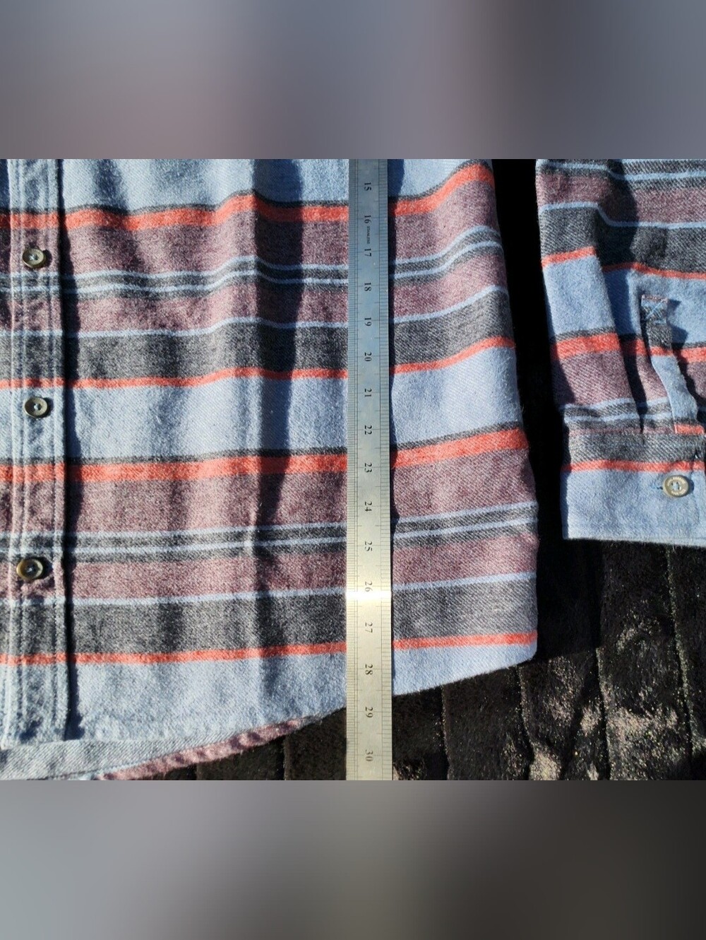 Royal Robbins Clouds Rest Hemp Long-Sleeve Shirt - Men's XXL 444 Sea Pacific Stp - Picture 4 of 11